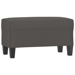 vidaXL b&aelig;nk 70x35x41 cm kunstl&aelig;der gr&aring;