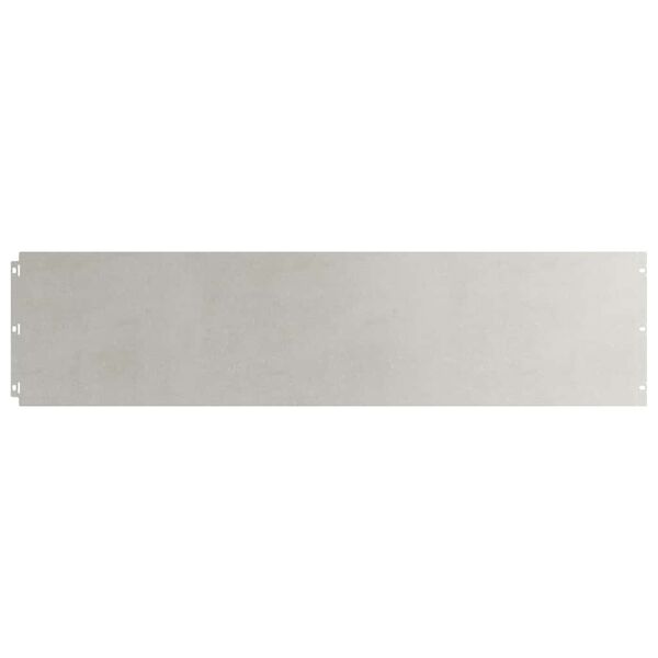 vidaXL pl&aelig;nekanter 10 stk. 25x103 cm rustfrit st&aring;l