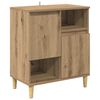 vidaXL Sideboards 3 pcs Artisan Egetr&aelig; 60 x 35 x 70 cm Konstrueret tr&aelig;