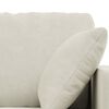 vidaXL Sofa 2 pcs Creme 138 x 78 x 80 cm Fl&oslash;jl