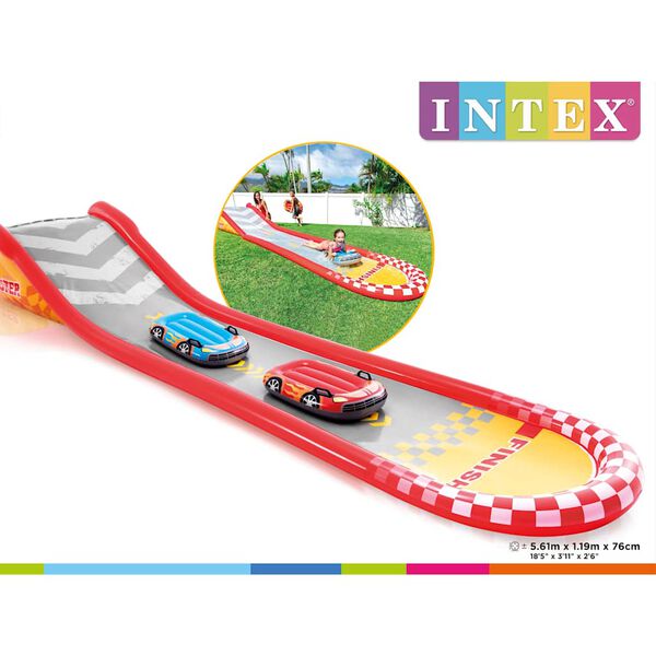 Intex Racing Fun vandrutsjebane 561x119x76 cm