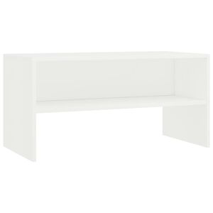vidaXL tv-bord 80x40x40 cm konstrueret tr&aelig; hvid