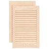 vidaXL skabsl&aring;ger 2 stk. 61,5x39,4 cm lameldesign massivt fyrretr&aelig;