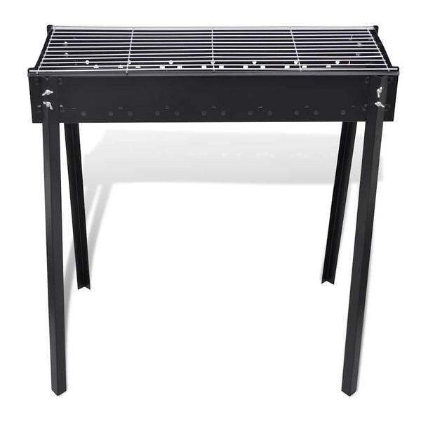 vidaXL firkantet kulgrill 75 x 28 cm