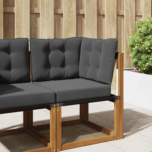 vidaXL Udend&oslash;rs Sofa Pude 3 pcs Antracit Polyester