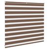 vidaXL zebragardin brun 160x100 cm stofbredde 155,9 cm polyester