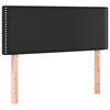 vidaXL sengegavl 90x5x78/88 cm kunstl&aelig;der sort