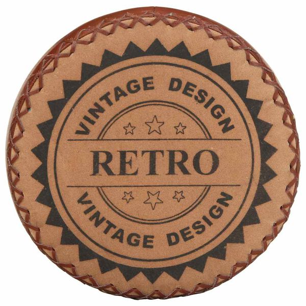 vidaXL barstole 4 stk. ægte læder