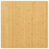 vidaXL bordplade 90x90x2,5 cm bambus