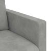 vidaXL Sofa Lysegr&aring; Samlede dimensioner: 78 x 78 x 80 cm (B x D x H)