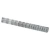 vidaXL Vild Heg Hot Dip Galvaniseret 1000 x 120 x 0.18 cm Jern