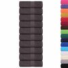 vidaXL vaskehåndklæder FROGN 10 stk. antracit 30x30 cm 360 g/m²