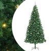 vidaXL Kunstigt juletr&aelig; med stativ Gr&oslash;n 300 cm PVC og metal og plast
