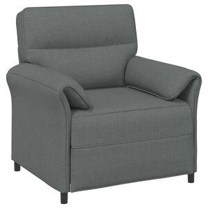 vidaXL Sofa 100% polyester metalramme MDF, Krydsfin&eacute;r