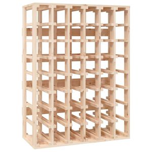 vidaXL vinreol 70x33x94 cm massivt fyrretr&aelig;