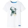 vidaXL T-shirt til b&oslash;rn str. 92 ecrufarvet