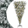 vidaXL Omvendt Kunstig H&aelig;ngende Juletr&aelig; 150 cm 150 LED'er Varm hvid