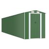 vidaXL haveskur 192x938x223 cm galvaniseret st&aring;l gr&oslash;n