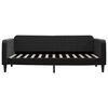 vidaXL daybed med madras 90x200 cm velour sort