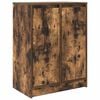 vidaXL sk&aelig;nk 57x34x76 cm konstrueret tr&aelig; r&oslash;get egetr&aelig;sfarve