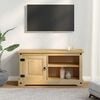 vidaXL tv-bord Corona 100x40x52 cm massivt fyrretr&aelig;