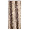 vidaXL insektgardin 90x200 cm chenille beige og lysebrun