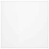 vidaXL bordbeskytter 80x80 cm 1,6 mm PVC mat
