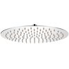 vidaXL Brusehoved rustfrit st&aring;l 30 cm rund