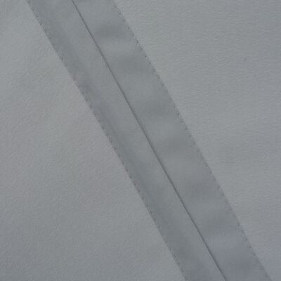 vidaXL sammenklappelig sidemarkise til terrasse grå 200 cm