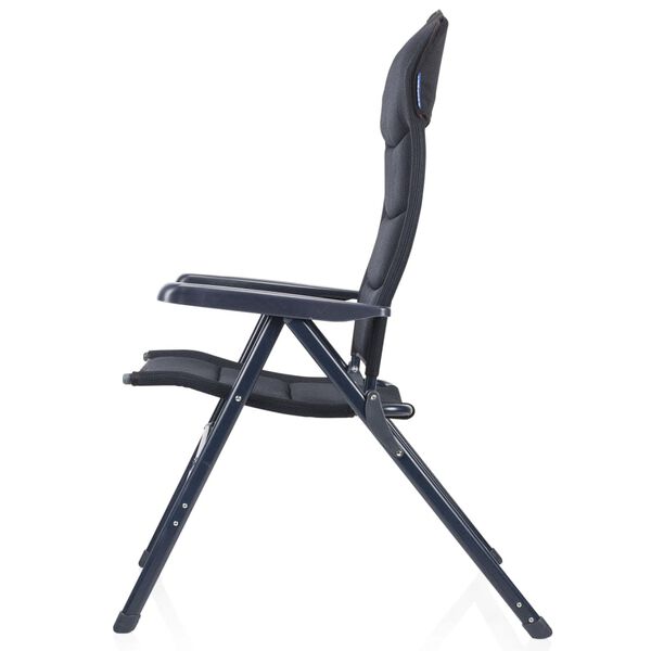 Campart Travel campingstole 2 stk. Torino 68x43,5x120 cm bl&aring;