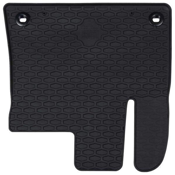 vidaXL Bilm&aring;tte 4 pcs Sort Gummi