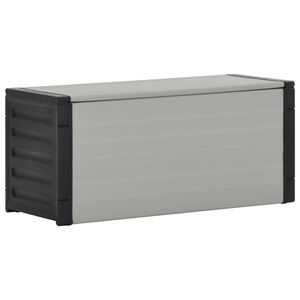 vidaXL affaldsbeholder til haven 85x34x40 cm gr&aring;
