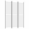 vidaXL 3-panels rumdeler 150x200 cm stof hvid