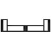 vidaXL tv-borde 2 stk. 100x30x50 cm konstrueret tr&aelig; sort