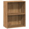 vidaXL bogreol 60x30x77 cm konstrueret tr&aelig; egetr&aelig;sfarve