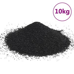 vidaXL akvariesand 10 kg 0,2-2 mm sort