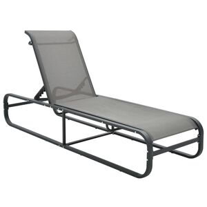 vidaXL liggestol aluminium og textilene