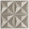 vidaXL V&aelig;gpaneler 24 pcs Origami Beton 50 x 50 cm XPS Skum