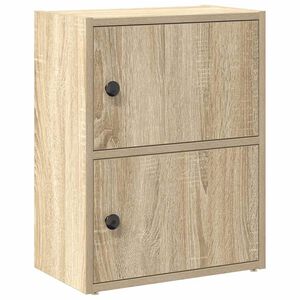 vidaXL bogreol 40x24x52 cm konstrueret tr&aelig; sonoma-eg