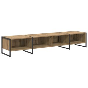 vidaXL TV-skab Artisan eg 170.5 x 36 x 30.5 cm Konstrueret tr&aelig;