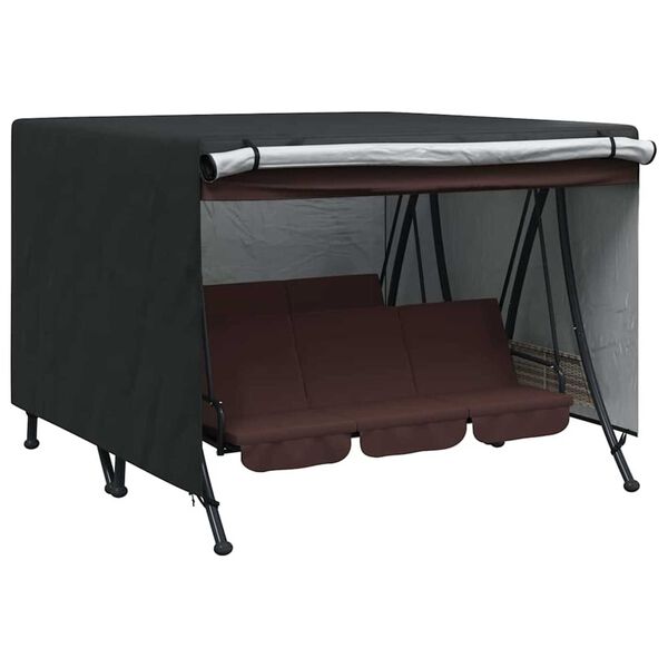 vidaXL Overtr&aelig;k til udend&oslash;rs gynge 250 x 250 x 160 cm 600D Oxford Stof