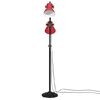 vidaXL gulvlampe 25 W 25x25x90/140 cm E27 rustik r&oslash;d