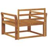 vidaXL Udend&oslash;rs Mellem Sofa Massivt Akacietr&aelig; Naturfarvet