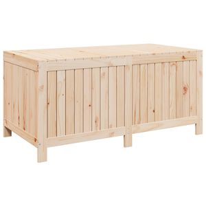 vidaXL Have Opbevaringskasse 359 L Massivt fyrretr&aelig; 146,5 x 68 x 63 cm