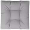vidaxL pallehynde 80x80x12 cm stof gr&aring;