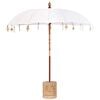 vidaXL Balinesisk parasol med base 250 220 x 220 x 250 cm