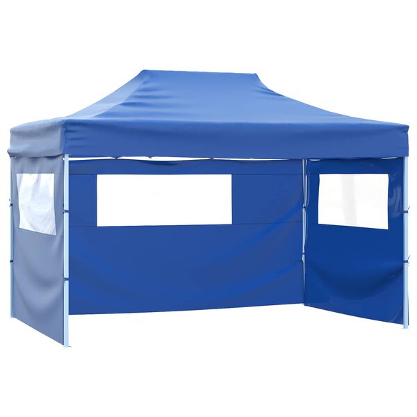 vidaXL Party Tent Bl&aring; 291 x 431 x 315 cm Oxford stof
