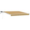 vidaXL Udtr&aelig;kkelig markise Flerfarvet 350 x 250 cm Stof og aluminium