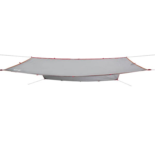 vidaXL tarp 400x294 cm vandtæt grå og orange