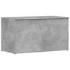 vidaXL opbevaringskasse 84x42x46 cm konstrueret tr&aelig; betongr&aring;